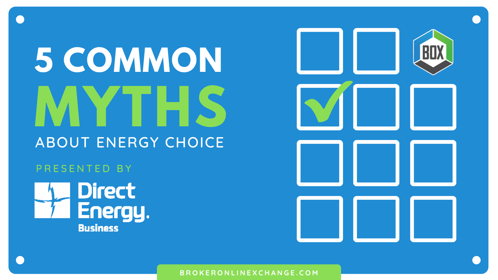 BOX Myths About Energy Choice