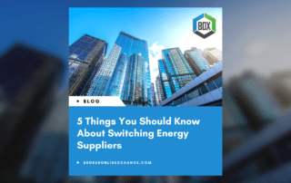 5 Things You Should Know About Switching Energy Suppliers