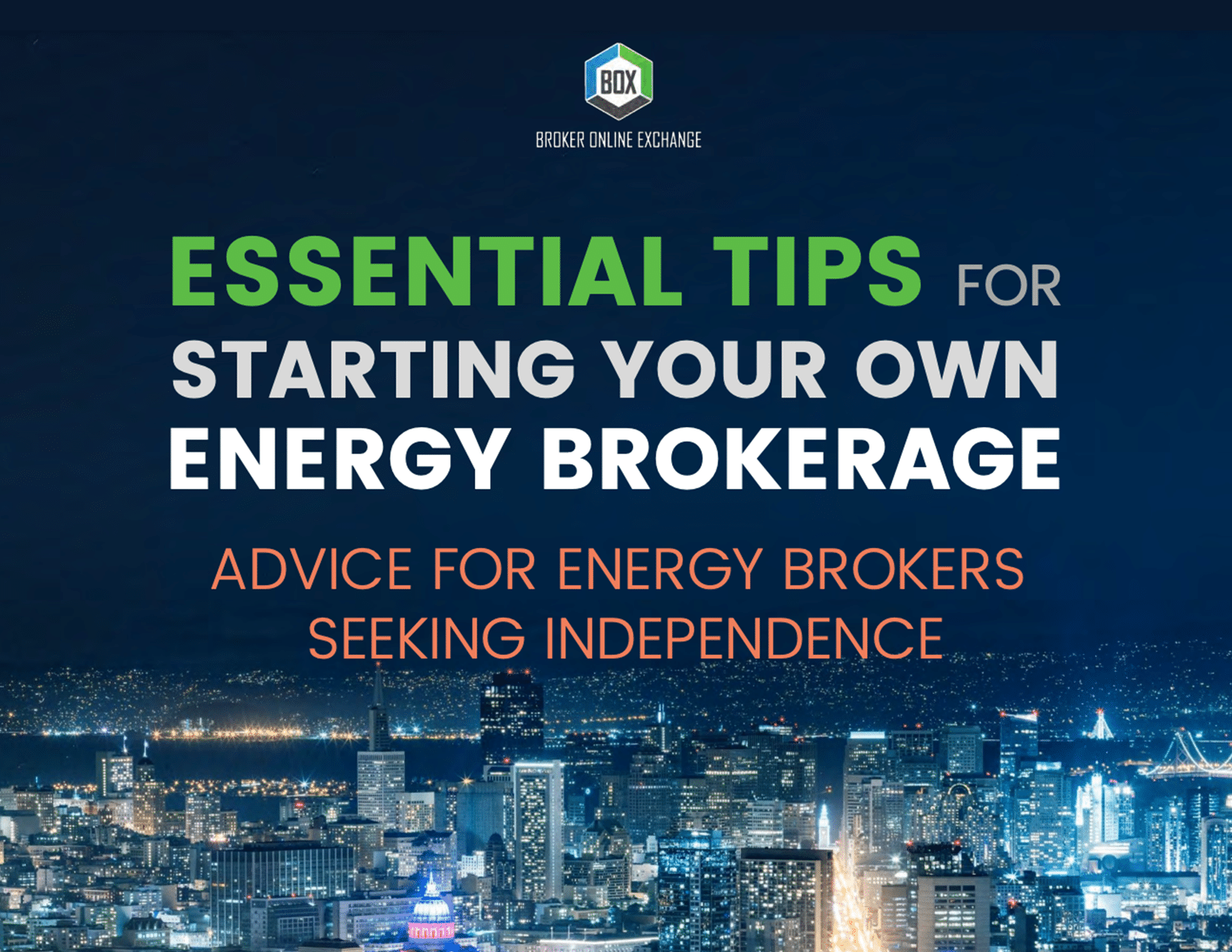 Start Your Energy Brokerage